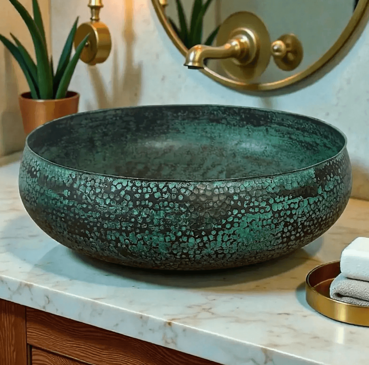 Copper sink