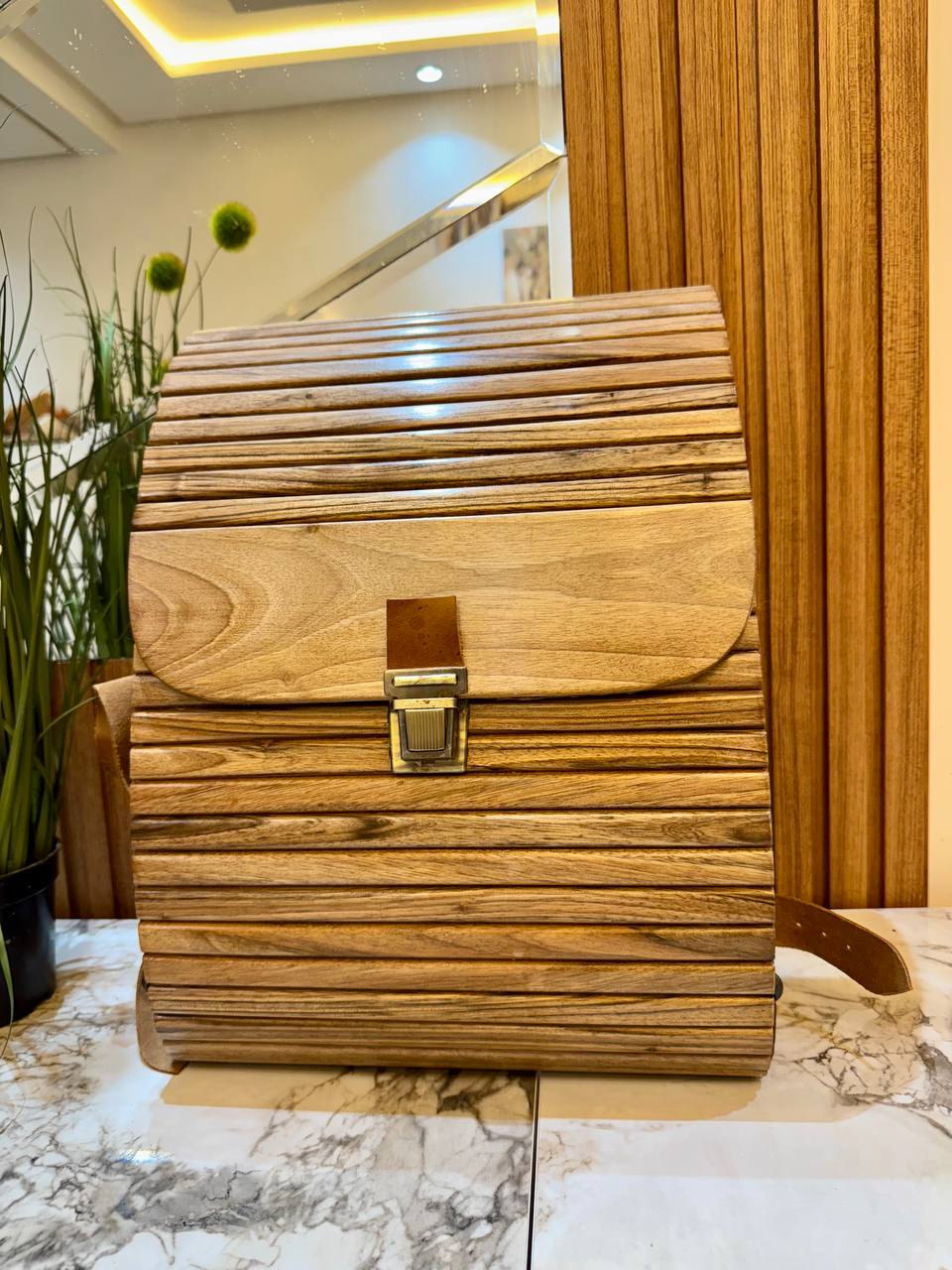 Wooden Backpack