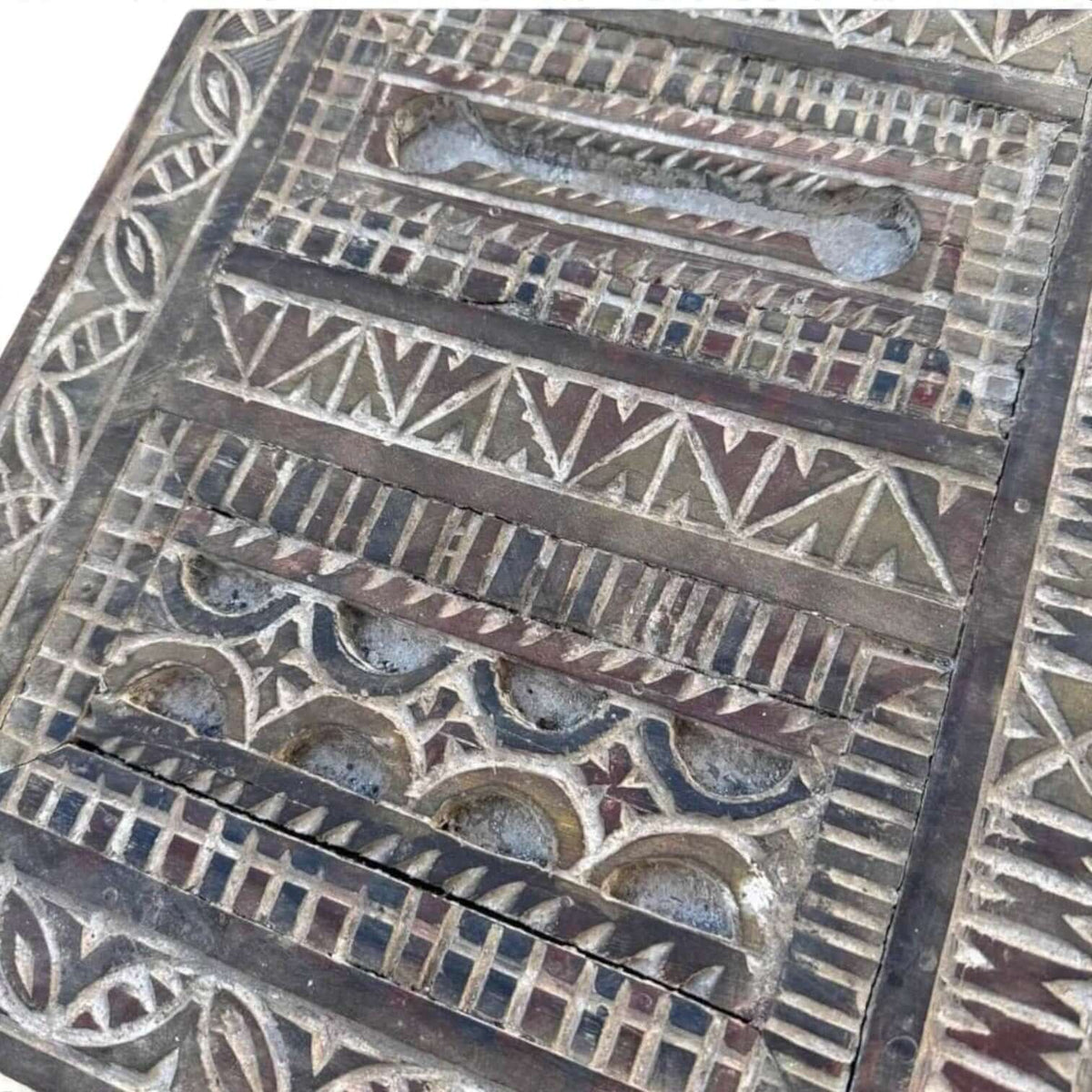 AtlasMuseCrafts handmade Moroccan wood cabinet with intricate Berber carvings and rustic boho style. Features adjustable shelving and custom dimensions.