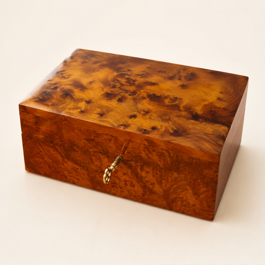 Handmade Moroccan Lockable Keepsake Box