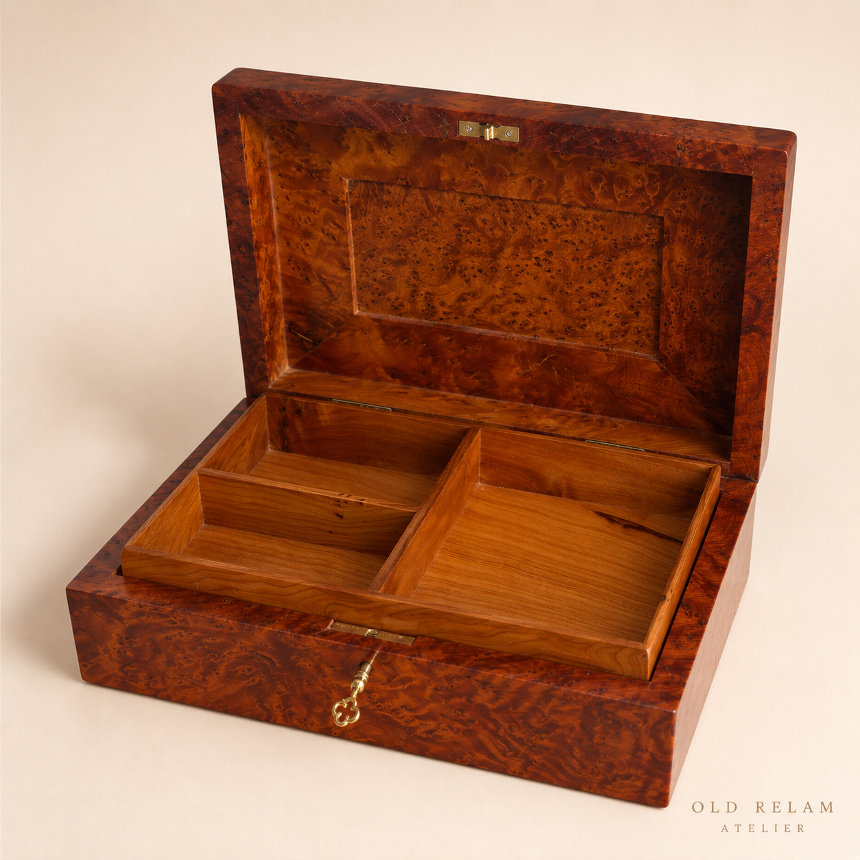 Wooden Box Organizer