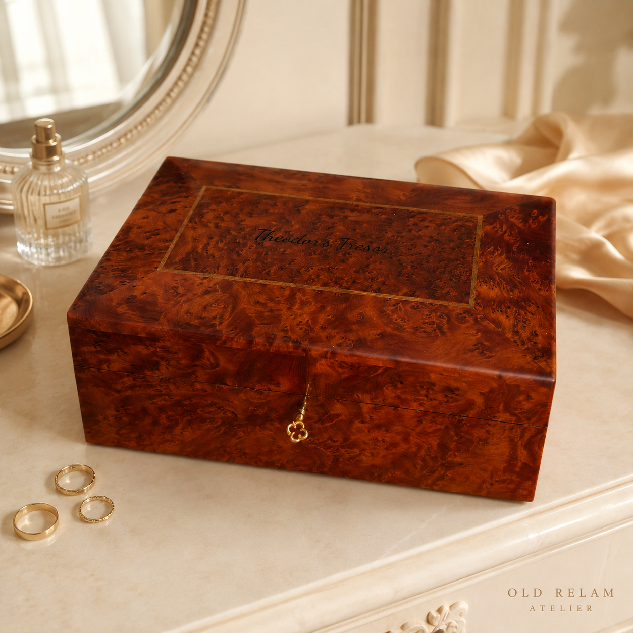 Wooden Box Organizer