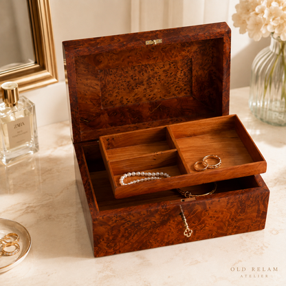 Wooden Box Organizer