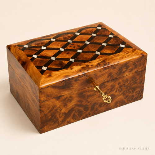Thuya Wood Jewelry Box