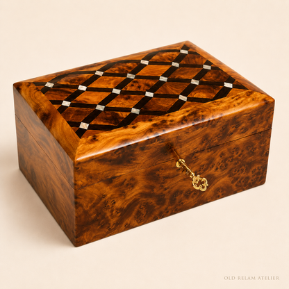 Thuya Wood Jewelry Box – additional view 3