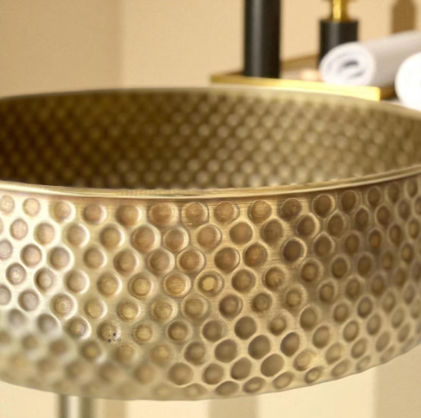 Hand Hammered Copper Sink