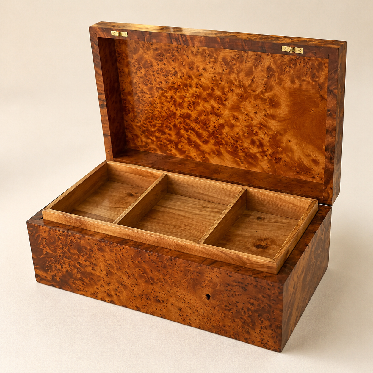 Decorative Wooden Keepsake Box