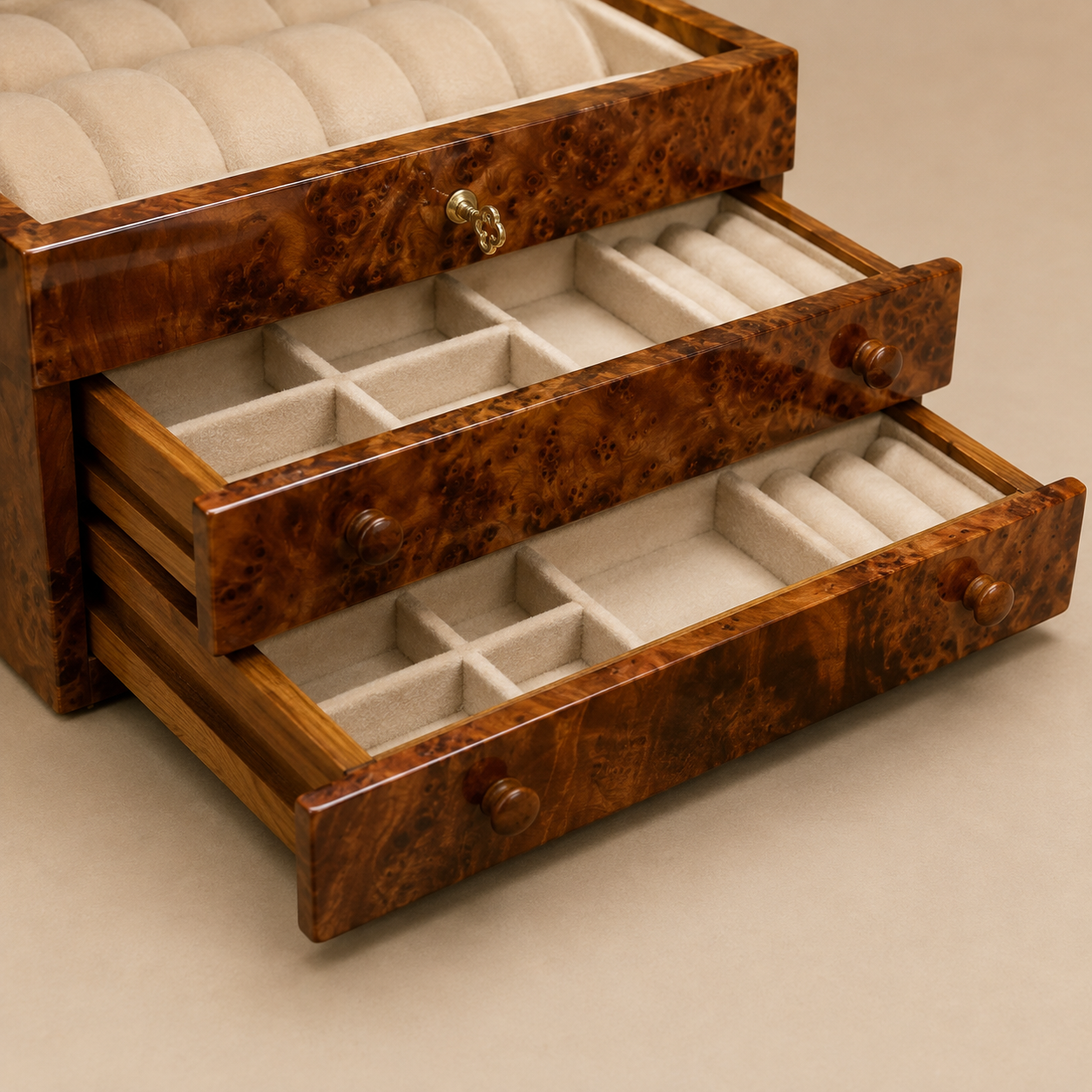 Moroccan Necklace Storage Chest