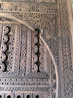 Custom Moroccan Handmade Wood Doors - AtlasMuse