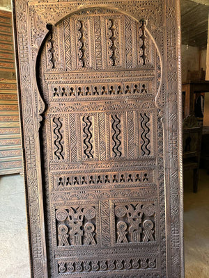 Custom Moroccan Handmade Wood Doors - AtlasMuse