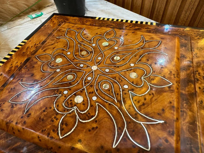 Royal Jewellery Wooden Box - AtlasMuseCrafts