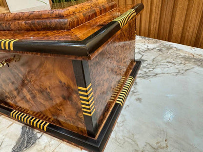 Royal Jewellery Wooden Box - AtlasMuseCrafts