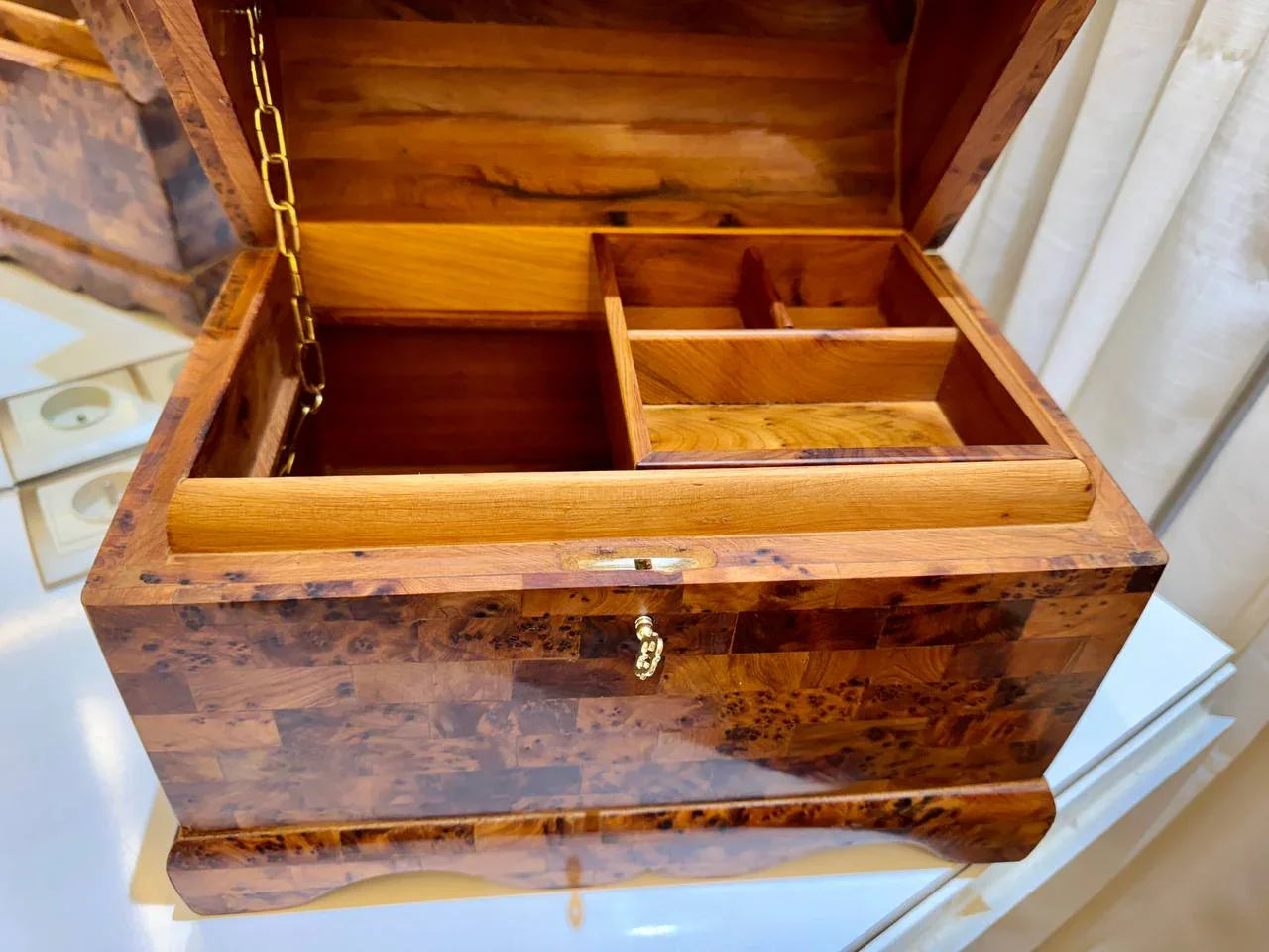 Mexican Wooden Box - AtlasMuseCrafts