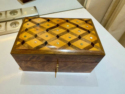 Gift Wooden Box Organizer - AtlasMuseCrafts