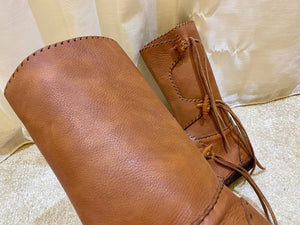 Handmade Leather Boots – Authentic Medieval Viking Boots - AtlasMuse