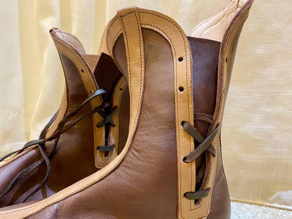 Handmade Leather Boots – Medieval Viking Boots - AtlasMuseCrafts
