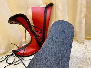 Handmade Viking Medieval Leather Boots - AtlasMuse