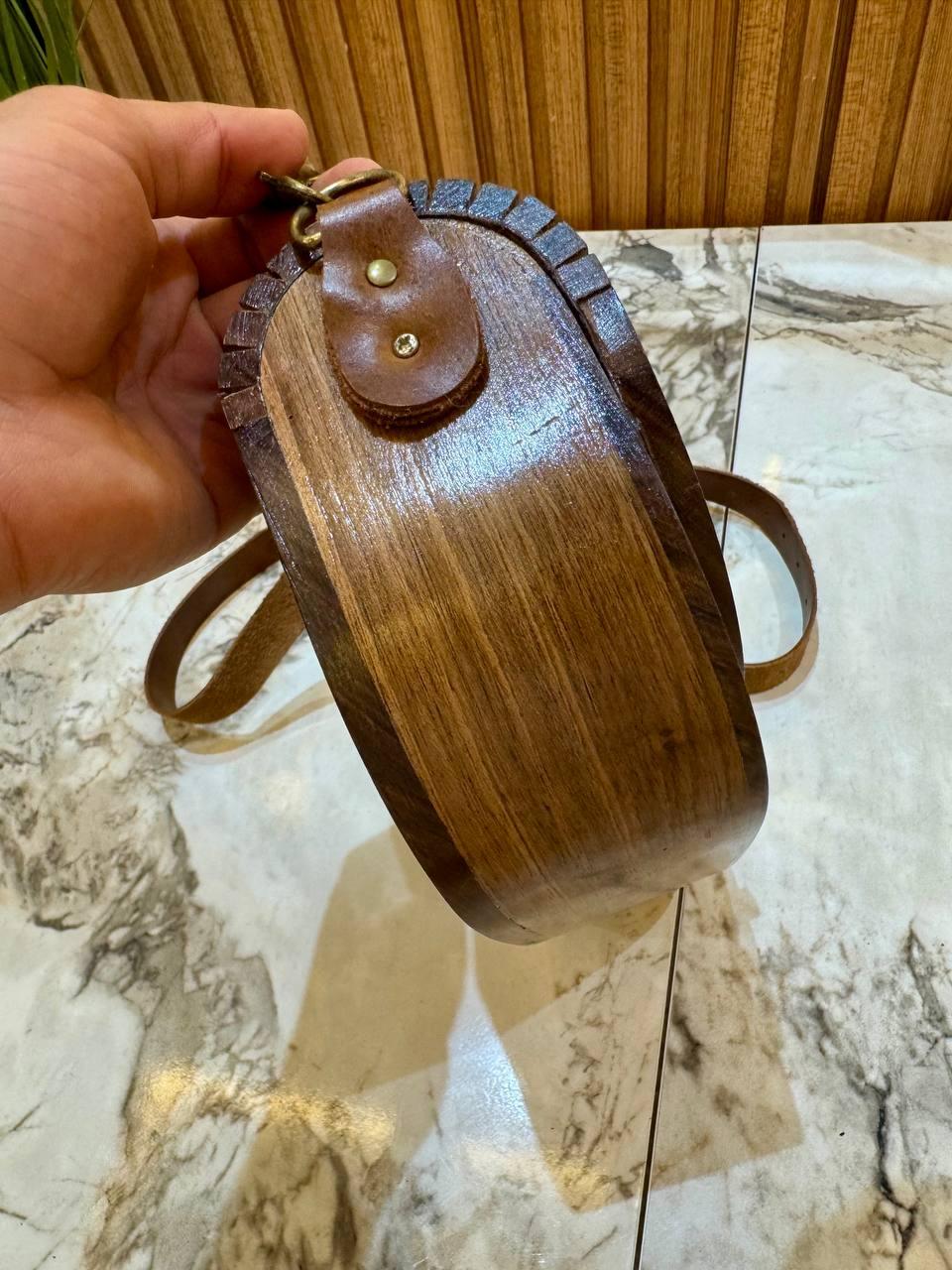 Wooden Bags For Women, Crossbody Bags, Handbags - AtlasMuseCrafts