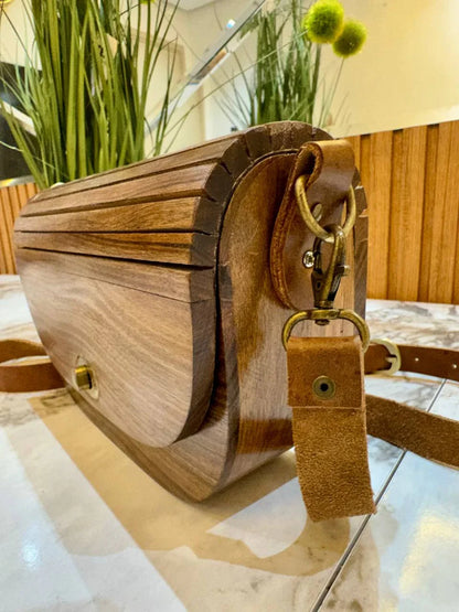 Wooden Bags For Women, Crossbody Bags, Handbags - AtlasMuseCrafts