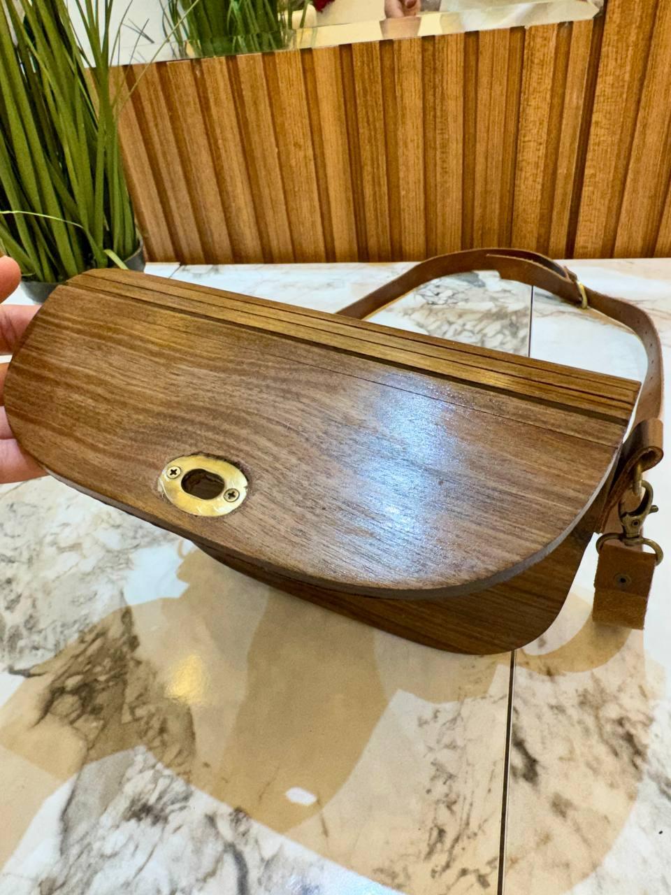Wooden Bags For Women, Crossbody Bags, Handbags - AtlasMuseCrafts
