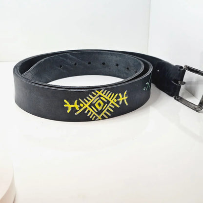 Genuine Leather Belts - AtlasMuseCrafts