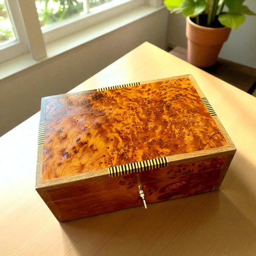 Moroccan Wooden Box