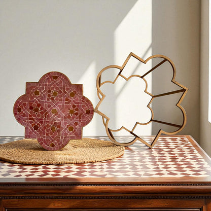 Moroccan Zellij Mosaic Table