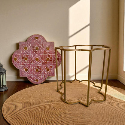 Moroccan Zellij Mosaic Table