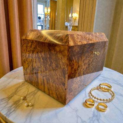 Moroccan jewellery Box burl thuya Box made from