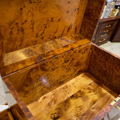 Moroccan jewellery Box burl thuya Box made from