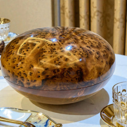 Round Box Jewelry Organizer made from