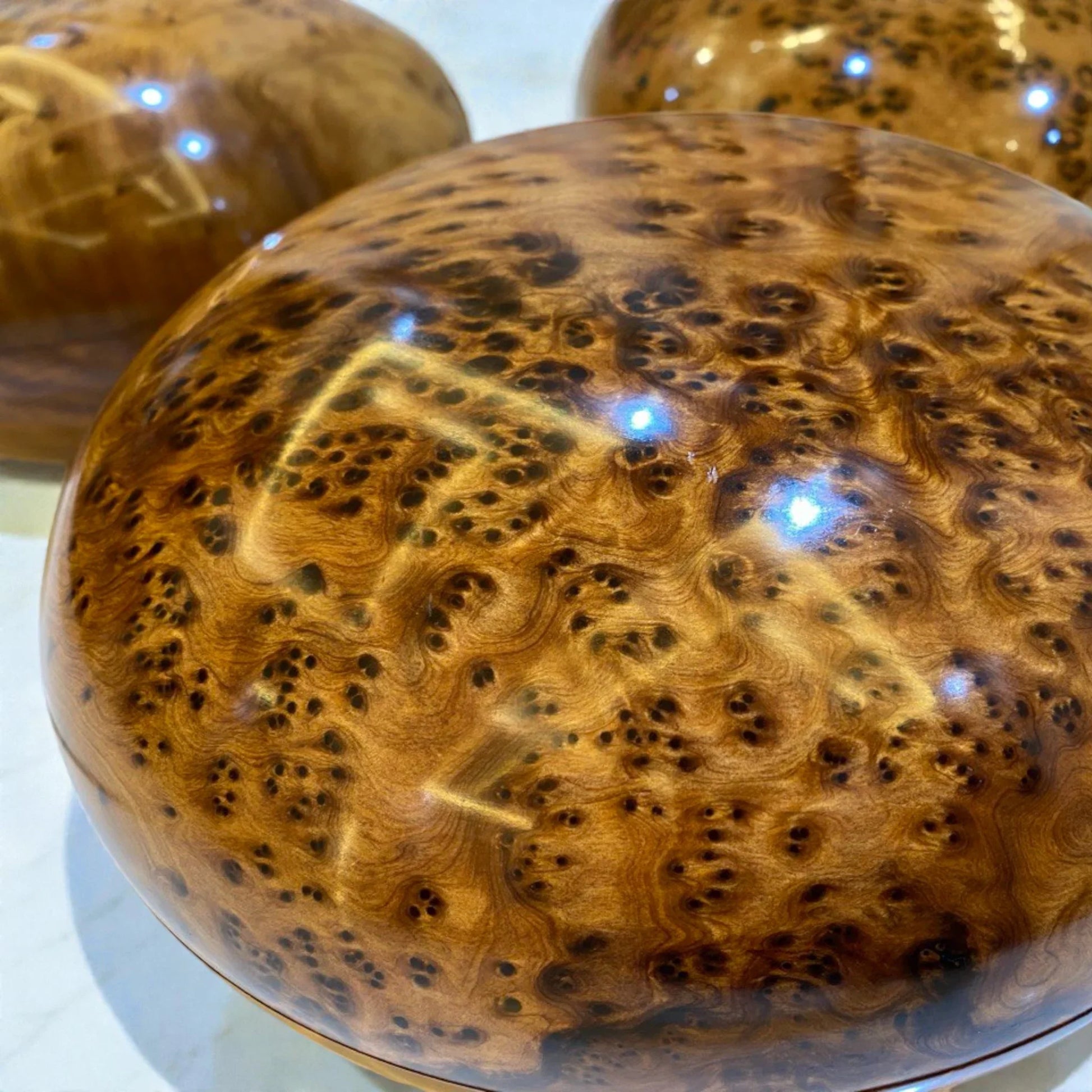 Round Box Jewelry Organizer made from