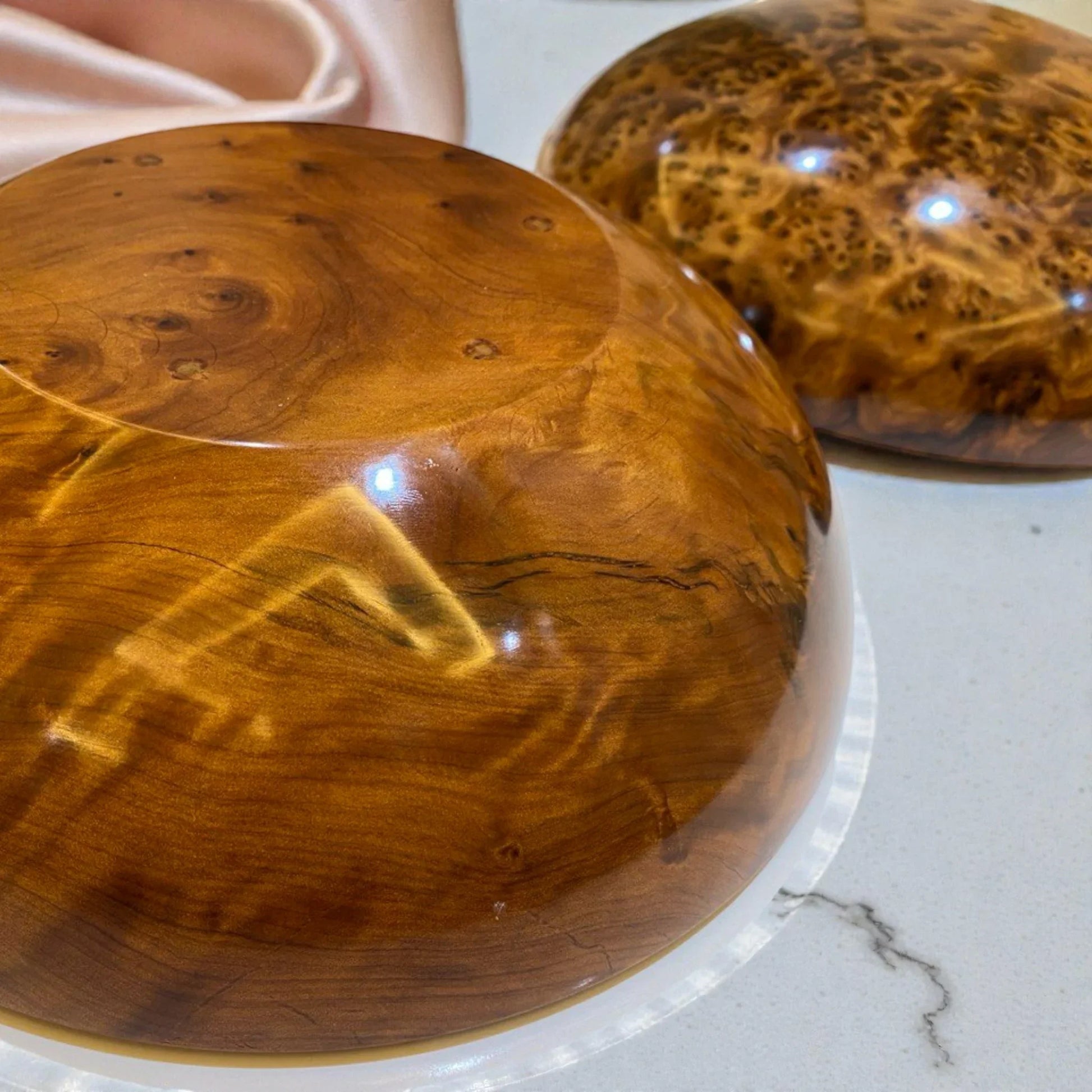 Round Box Jewelry Organizer made from