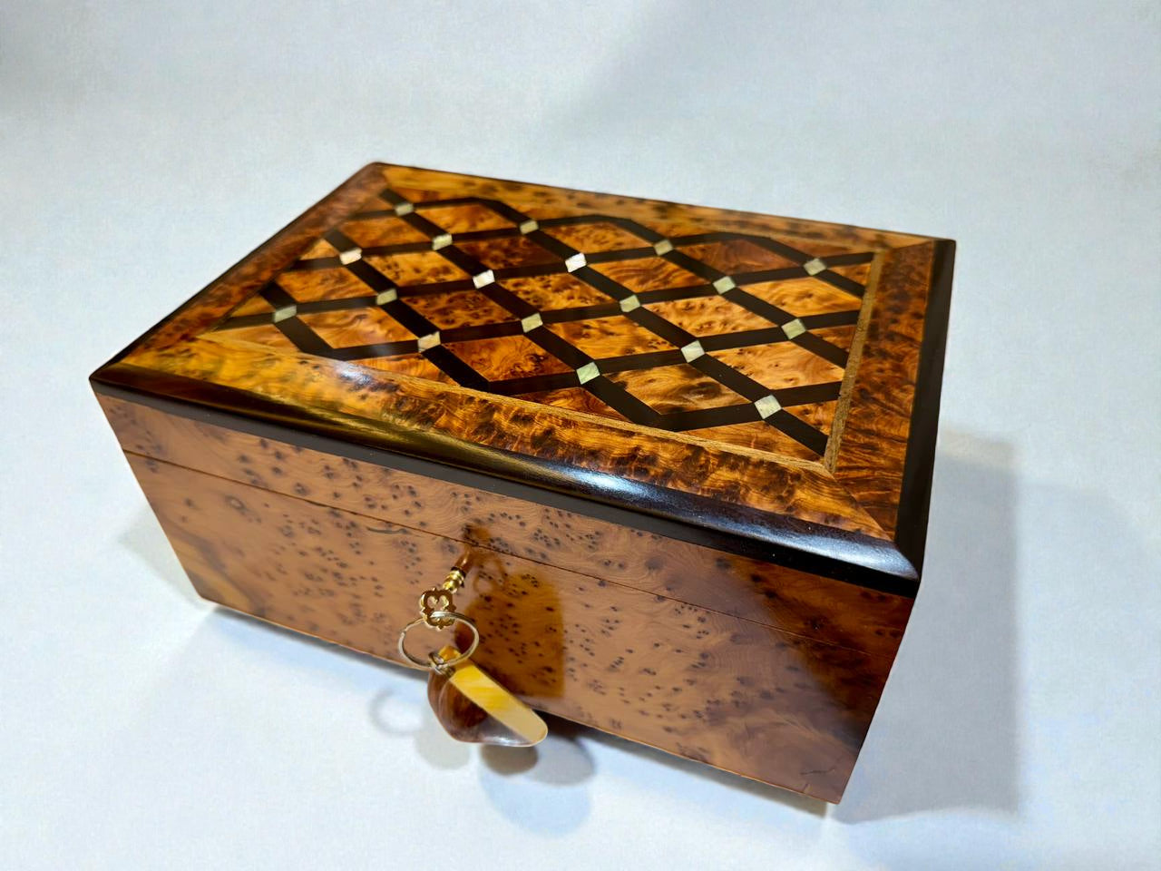 Handcrafted Moroccan Wooden Box
