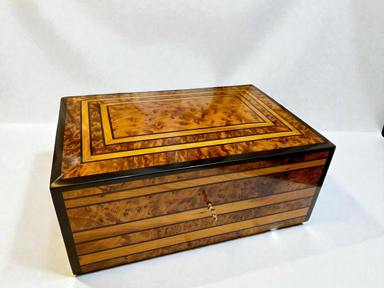 Large Handmade Wooden Jewelry Box