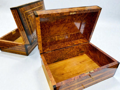 Large Handmade Wooden Jewelry Box