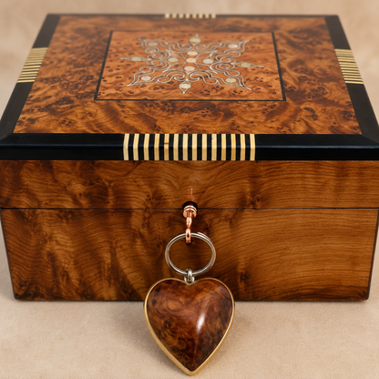 Handcrafted Moroccan Thuya Wood Box