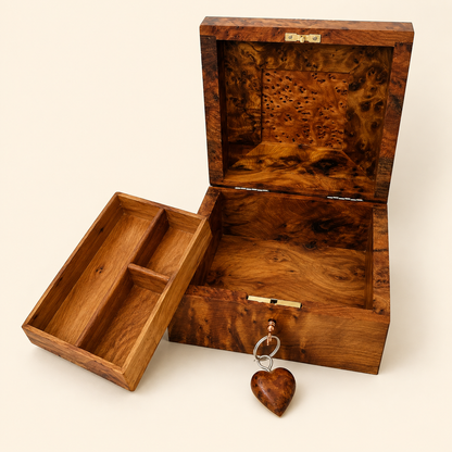 Handcrafted Moroccan Thuya Wood Box