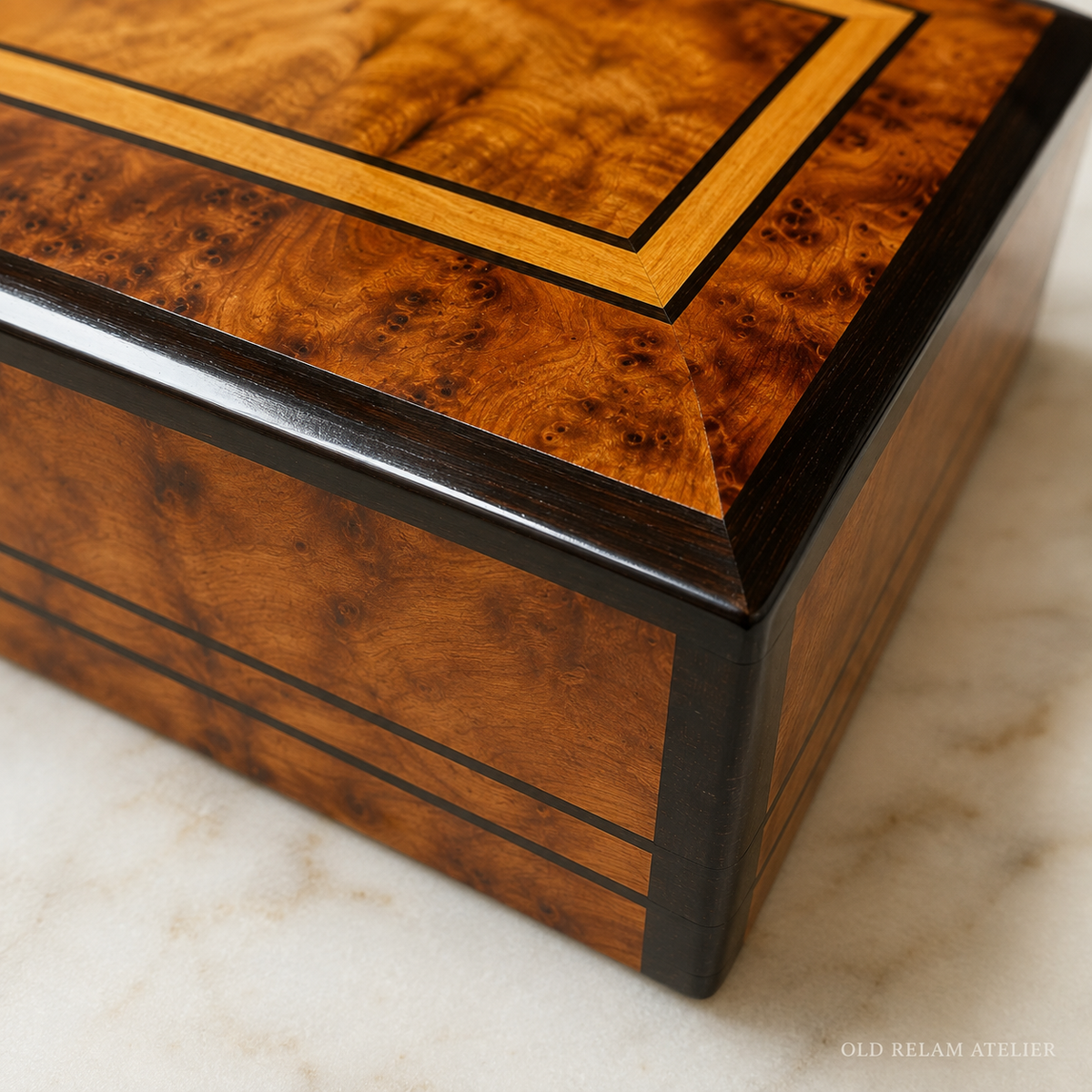 Moroccan Thuya Storage Box – additional view 5