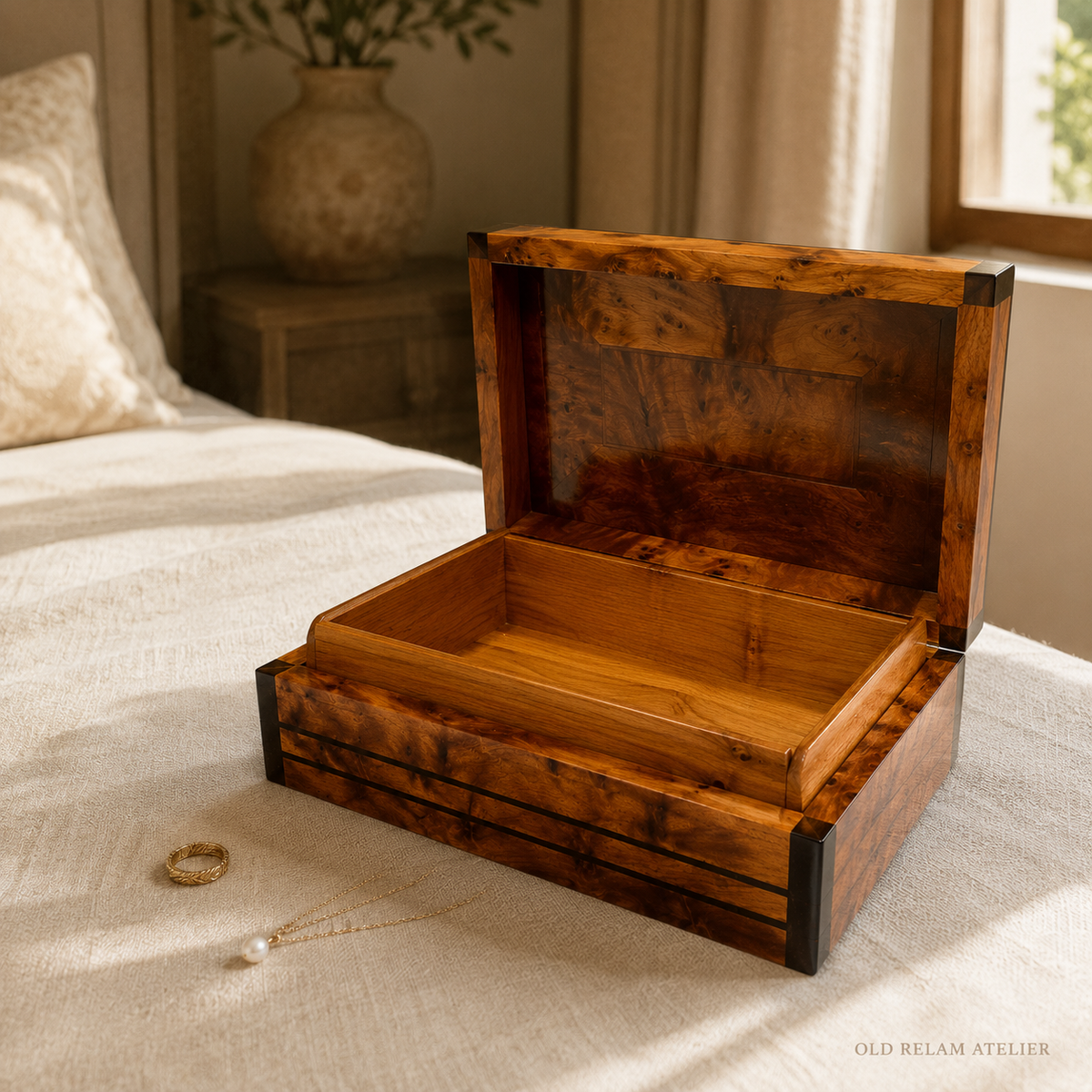 Moroccan Thuya Storage Box – additional view 6