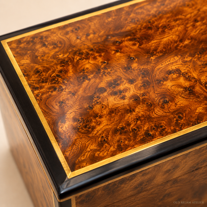 Wood Jewelry Box with Lock – additional view 4