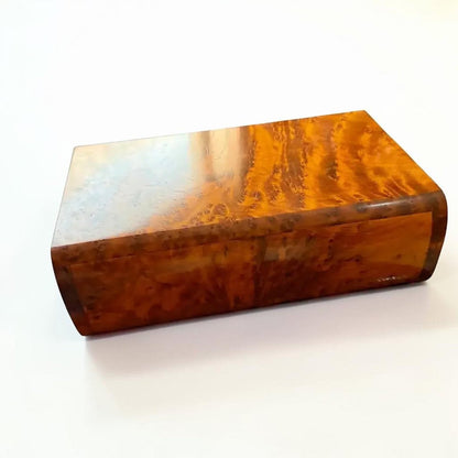 Handmade wooden keepsake box for letters photos and jewelry