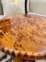 Wood Coffee Table – Handmade Moroccan Thuya Inlay Table