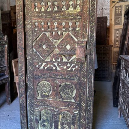 carved wood doors