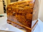 Mexican Wooden Box – Handmade Thuya Coffer Jewelry Organizer