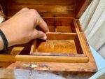 Mexican Wooden Box – Handmade Thuya Coffer Jewelry Organizer