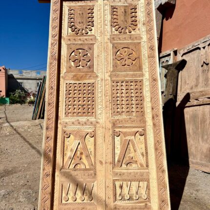antique wooden door