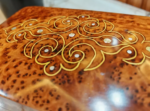 Wooden Trinket Box - Handmade Moroccan Thuya Small Box