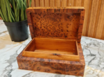 Wooden Trinket Box - Handmade Moroccan Thuya Small Box