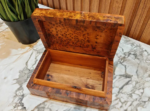 Wooden Trinket Box - Handmade Moroccan Thuya Small Box